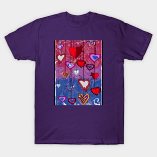 Hearts full of love T-Shirt